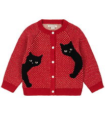 Konges Sløjd Cardigan - Uld/Polyamid - Belou - Cat Rouge
