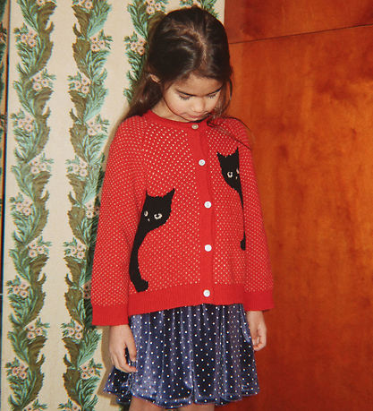Konges Sløjd Cardigan - Uld/Polyamid - Belou - Cat Rouge