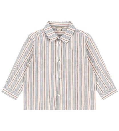 Konges Sløjd Skjorte - Bæk og Bølge - Elliot - Tocororo Stripe