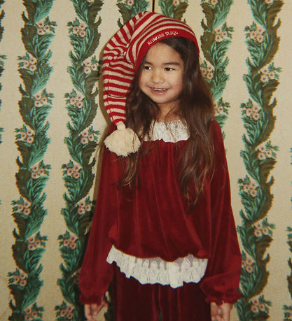 Konges Sløjd Nissehue - Uld/Polyamid - Strik - Christmas Stripe