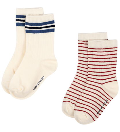 Konges Sløjd Socks - 2-Pack - Off White