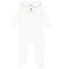 Konges Sløjd Heldragt m. Fødder - My First Christmas - Optic Whi