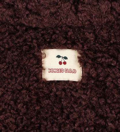 Konges Sløjd Fleecejakke - Teddy - Calin - Decadent Chocolate