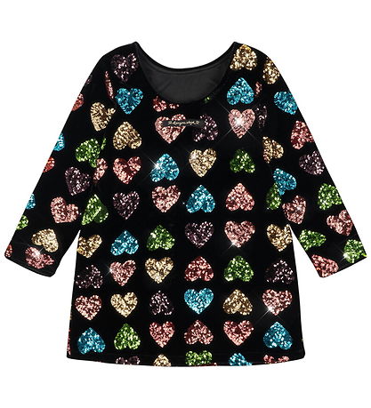 Konges Sløjd Kjole - Velour - Cuore - Amour Sequin