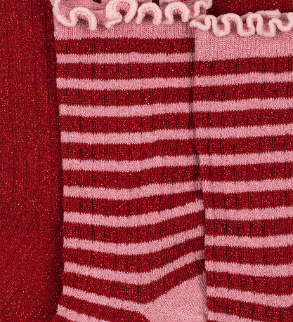 Konges Sløjd Socks - 2-Pack - Red Stripe