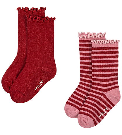 Konges Sløjd Socks - 2-Pack - Red Stripe