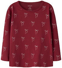 Name it Bluse - NMFRI - Red Dahlia