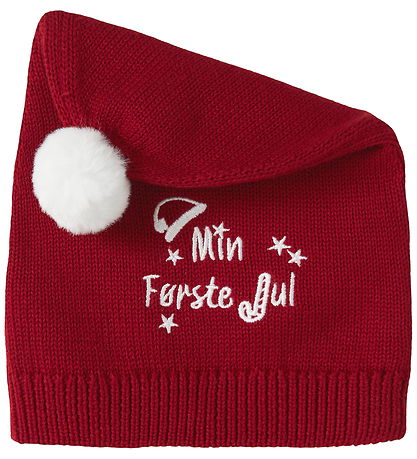 Name it Hue - Strik - NBNRIXMASINE - Red Dahlia/Hat