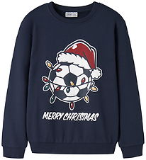 Name it Sweatshirt - NKMVOLUF - Navy Blazer/Football