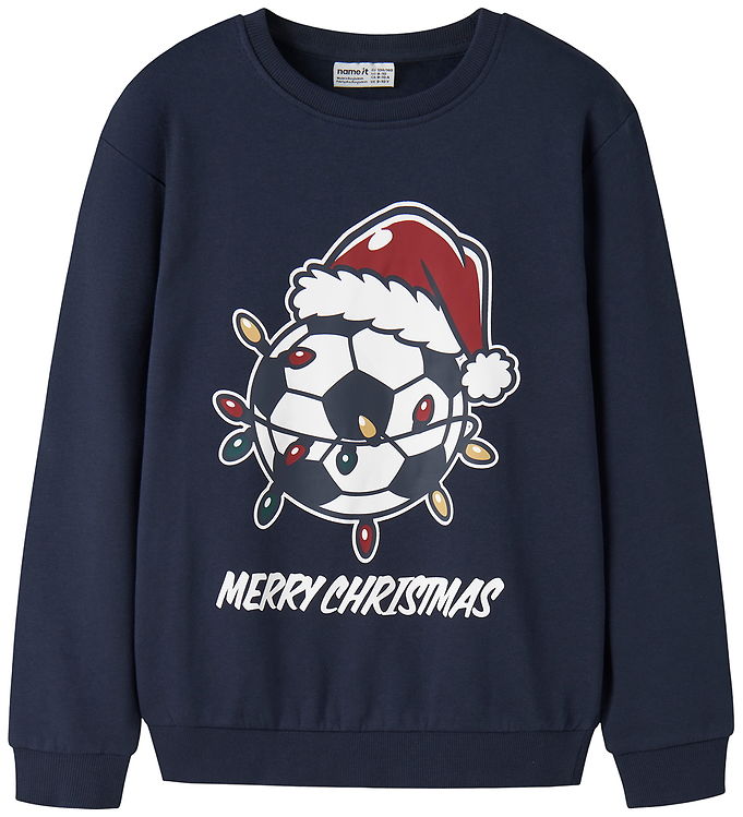 Name it Sweatshirt - NKMVOLUF - Navy Blazer/Football