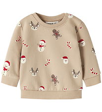Name it Sweatshirt - NBNRULLER - Sesame