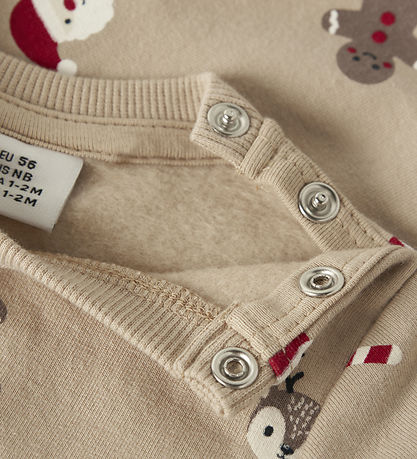 Name it Sweatshirt - NBNRULLER - Sesame