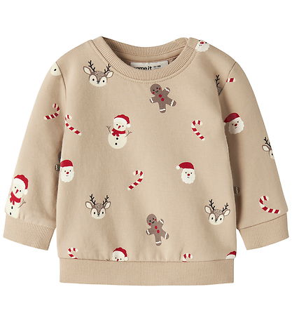 Name it Sweatshirt - NBNRULLER - Sesame