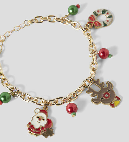 Name It Armbånd - NkfRimerry - Gold Colour/Reindeer