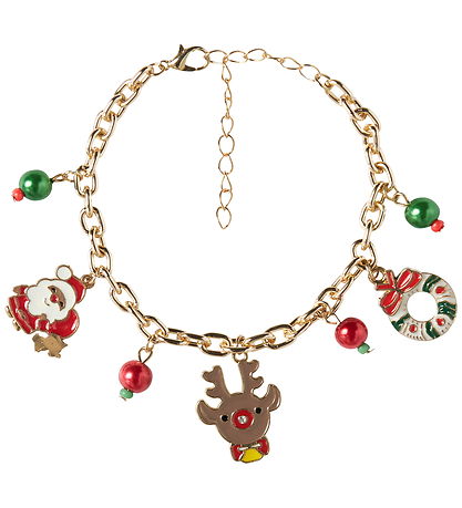 Name It Armbånd - NkfRimerry - Gold Colour/Reindeer