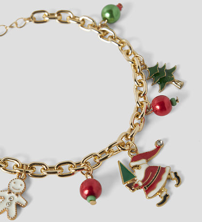 Name It Armbånd - NkfRimerry - Gold Colour/Santa