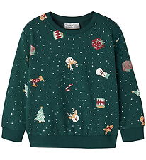 Name It Bluse - NmnVohom - Botanical Garden/Christmas
