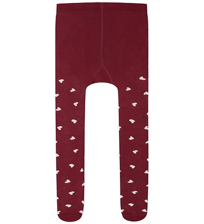 Name It Strømpebukser - 2-pak - NmfVichristmas - Bright White/Re