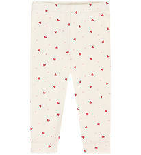 Minymo Leggings - Rib - Eggnog