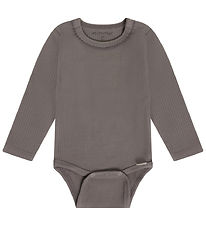 Minymo Body l/æ - Rib - Plum Truffle