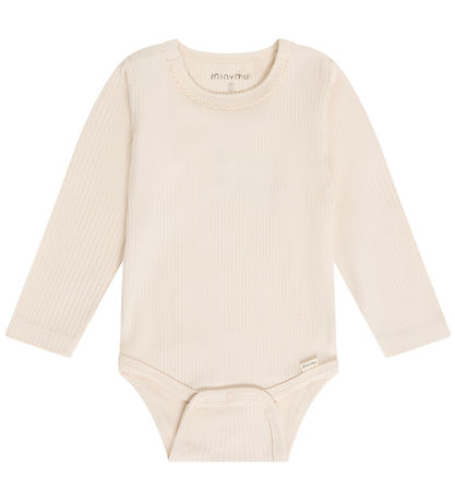 Minymo Body l/æ - Rib - Pink Tint