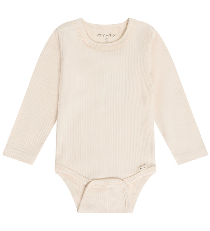 Minymo Body l/æ - Rib - Pink Tint