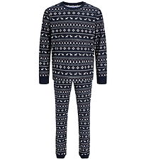 Jack & Jones Nattøj - JacTristan - Sky Captain/Reindeer