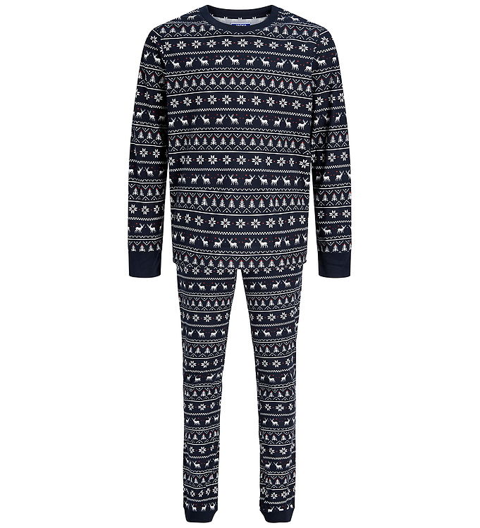 Jack & Jones Nattøj - JacTristan - Sky Captain/Reindeer