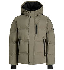 Jack & Jones Dynejakke - JcoTrace - Dusty Olive
