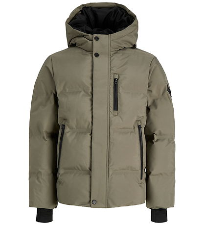 Jack & Jones Dynejakke - JcoTrace - Dusty Olive