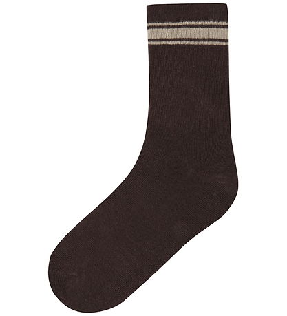 Name It Strømper - NkmRokki - 3-pak - Chocolate Plum/Cloud Dance