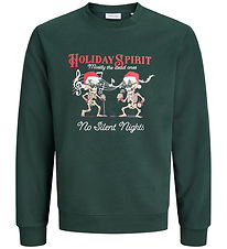 Jack & Jones Sweatshirt - JjMerry - Scarab