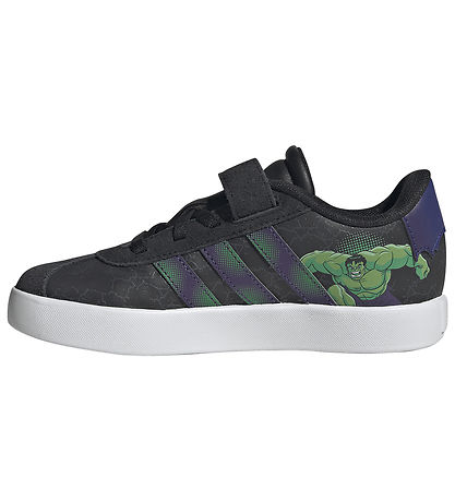 adidas Performance Sko - Vl Court Spider-Man - Cblack/Royblu/Vio