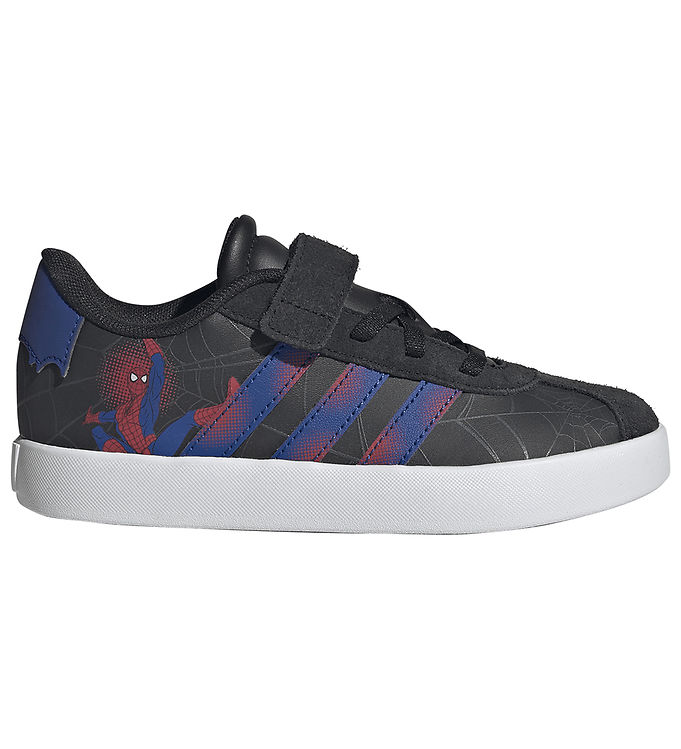 adidas Performance Sko - Vl Court Spider-Man - Sort/Kongeblå