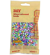 Hama Midi Perler - 1000 stk - Pastel Mix