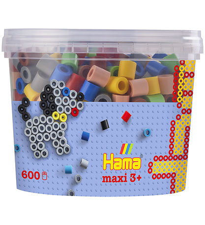 Hama Maxi Perler - 600 stk - Mix 69