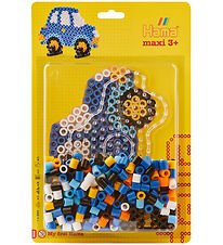 Hama Maxi Perlesæt - 250 stk + 1 Plade - Bil