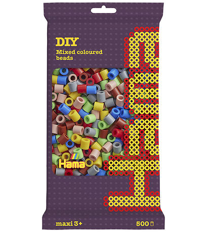 Hama Maxi Perler - 500 stk - Mix 69