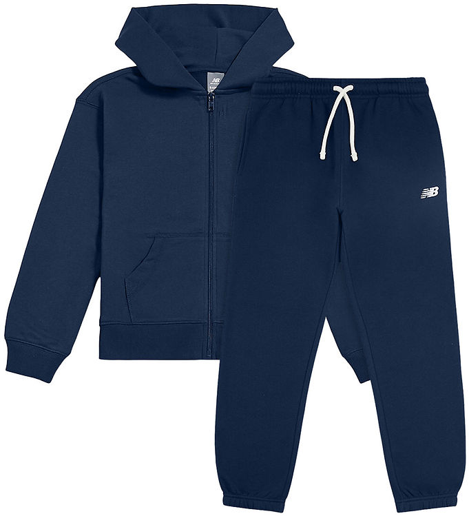 New Balance Sweatsæt - Small Logo - Nb Navy