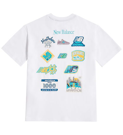 New Balance T-shirt - - Nb Bright White