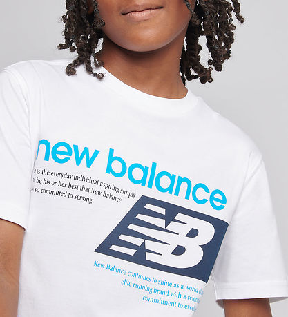 New Balance Shortssæt - - Nb Bright White