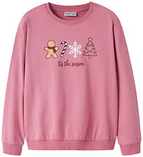 Name it Sweatshirt - NkfVrasab - Wild Rose/Season