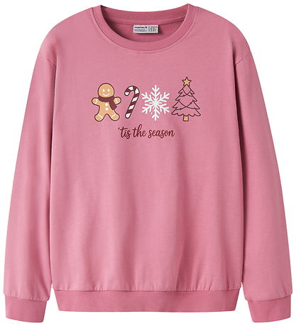 Name it Sweatshirt - NkfVrasab - Wild Rose/Season