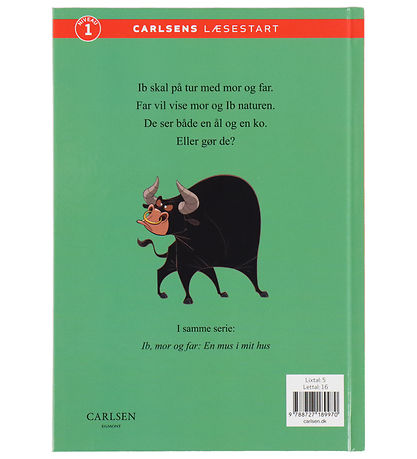 Forlaget Carlsen Bog - Læsestart - Ib, Mor Og Far - Er Det En Ko