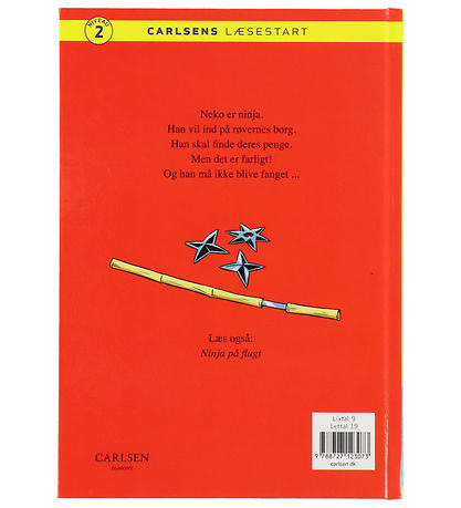 Forlaget Carlsen Bog - Læsestart - Ninja I Fare