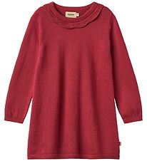 Wheat Kjole - Strik - Nannie - Red Cherry