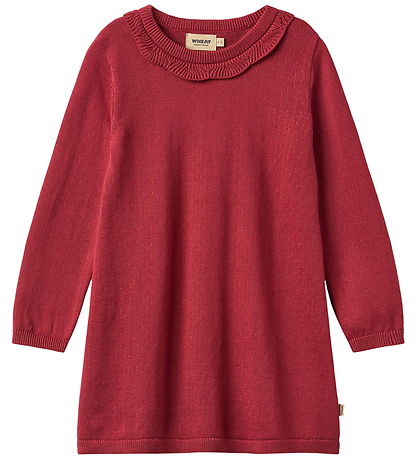Wheat Kjole - Strik - Nannie - Red Cherry
