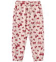 Wheat Sweatpants - Cosmo - Almond Peach Bows