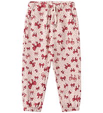 Wheat Sweatpants - Cosmo - Almond Peach Bows