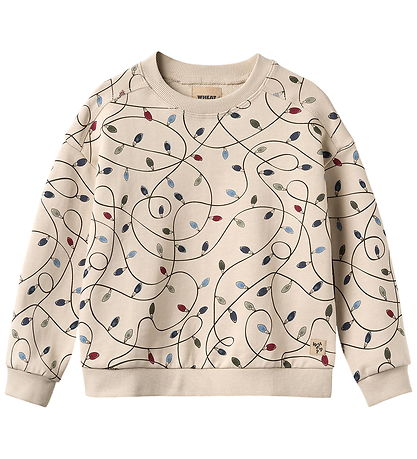 Wheat Sweatshirt - Sandro - Grey Cloud String Lights